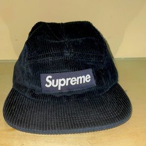 Supreme hat Corduroy (black)